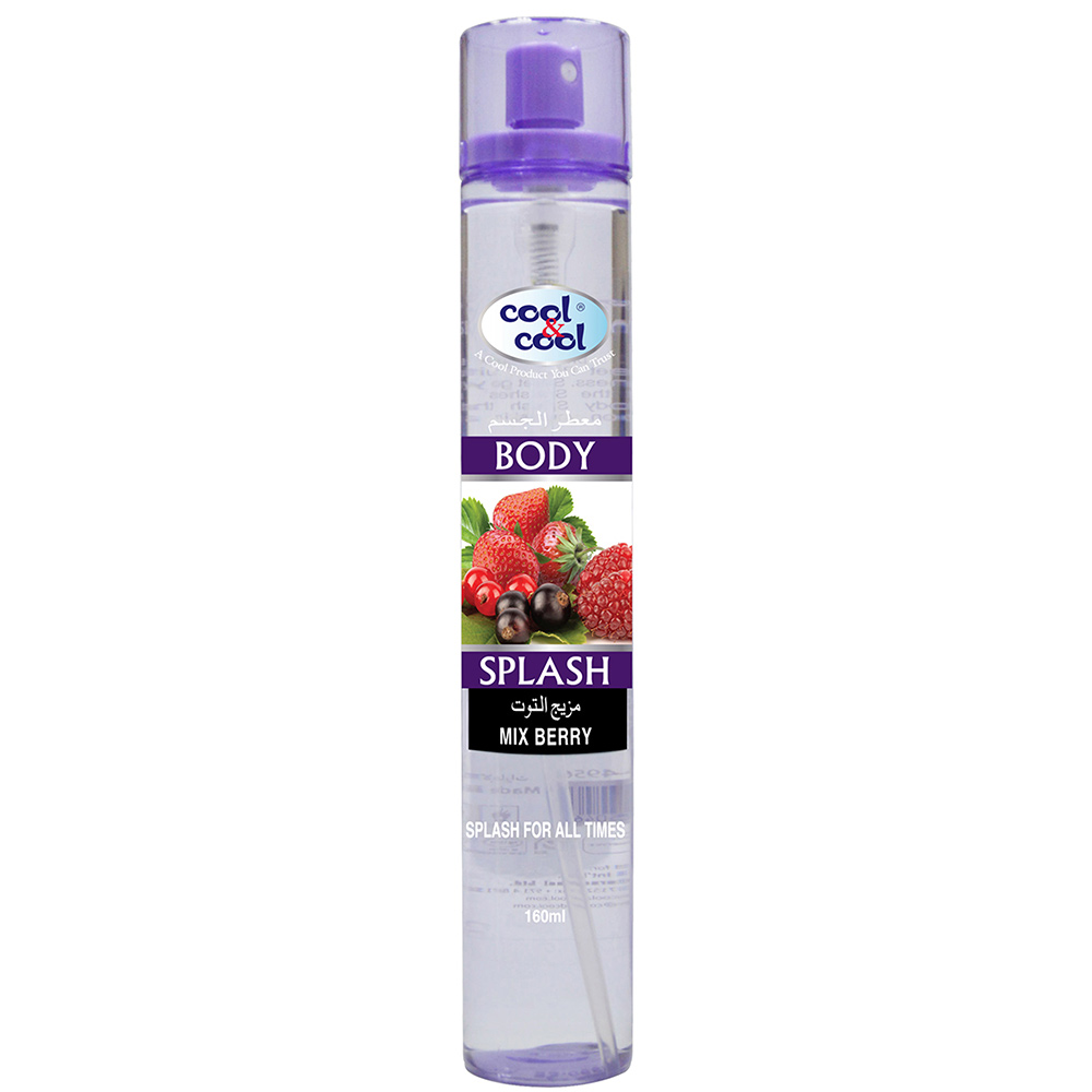 Body Splash Mix berry 160 ml Cool & Cool