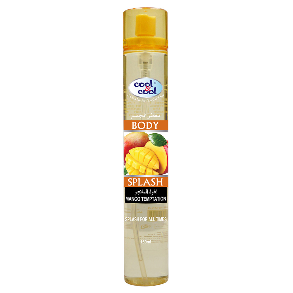 Body Splash Mango Temtation160 ml Cool & Cool