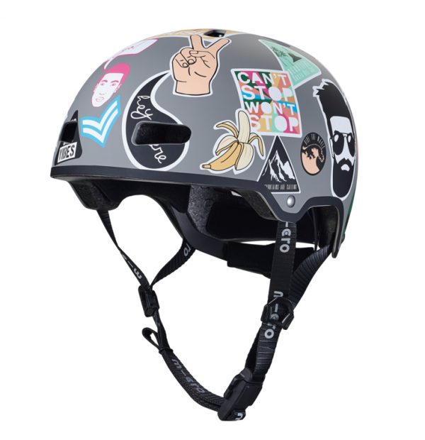 Micro ABS Helmet Sticker M