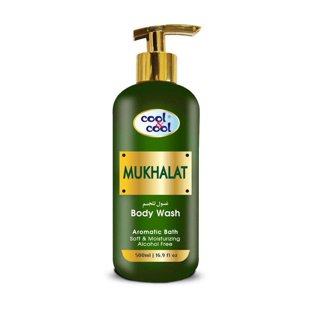 Body Wash Mukhalat 500ml Cool & Cool