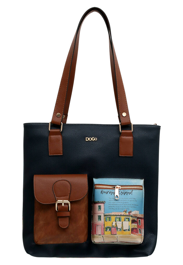 Burano Island - Dogo Multi Pocket Bag Kadin Çanta